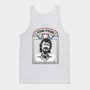 John Prine - - Retro Style Fan design Tank Top